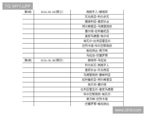 西甲第26轮比赛时间表与赛事预告